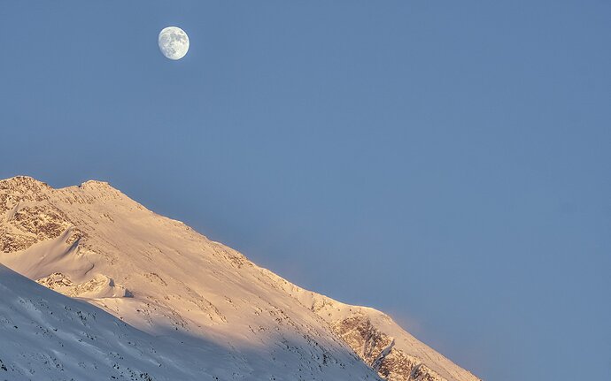 Moon Rise Sunset