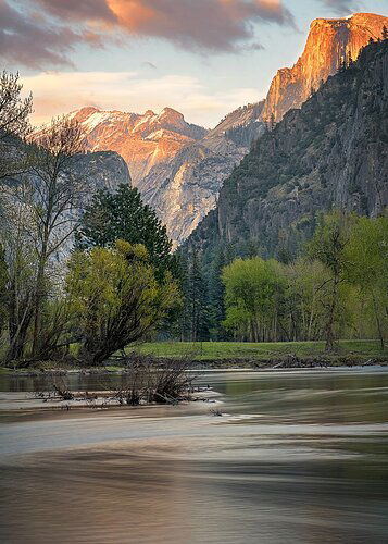 Sunset at Leidig Meadow - reworked x2