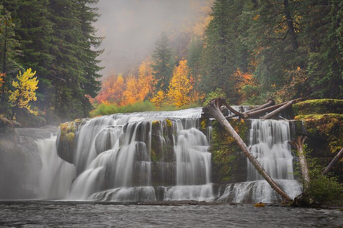 Lower Lewis River Falls