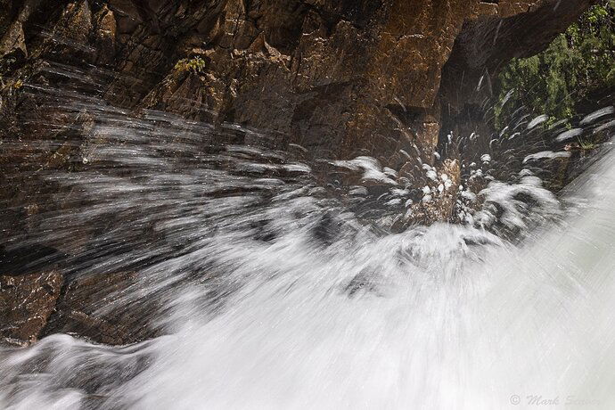 Emigrant Creek splashing - 2