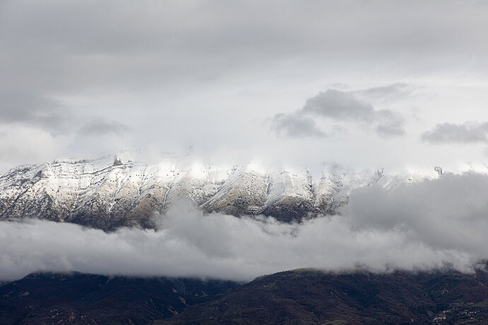 In and out of the clouds