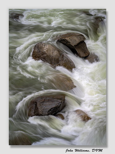 Rushing By