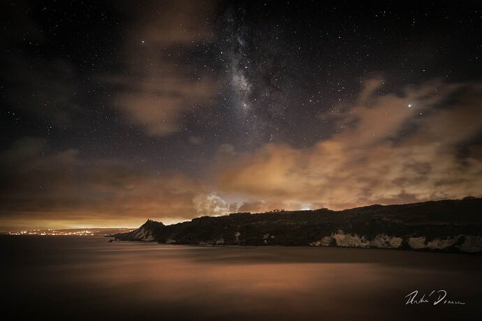 Milky Way Over Cove Bay-2