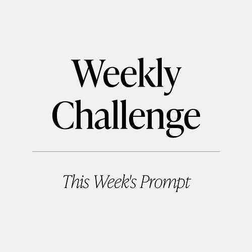 Weekly Challenge