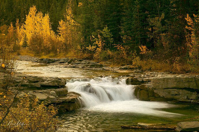 Autumn Waterfall