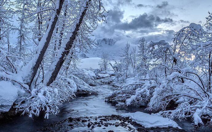 Powder Blue Evening