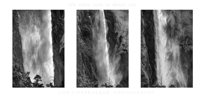 Three Faces of Bridal Veil