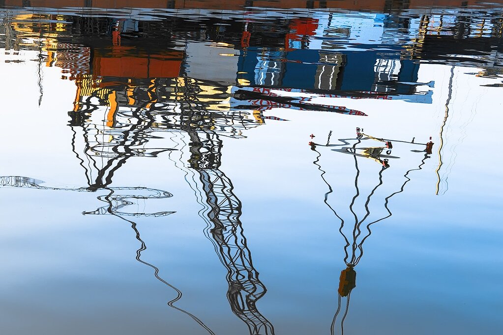 Sunset on the dokyard - Image Critiques - Nature Photographers Network