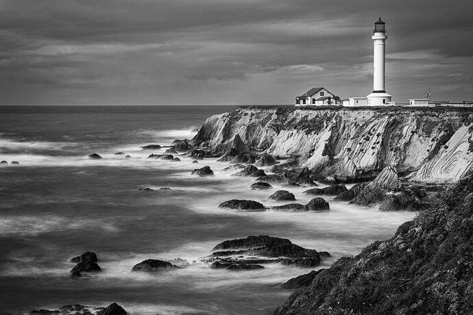 Lighthouse at Point Arena