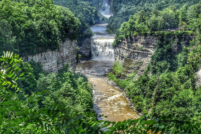 Letchworth State Park (they call it the Grand Canyon of the East)