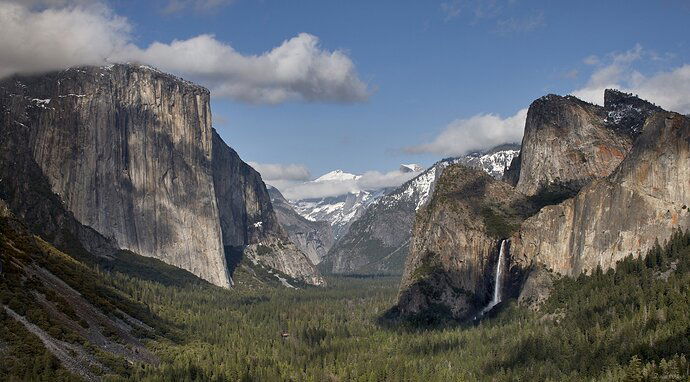 View from Artist's Point, Yosemite National Park