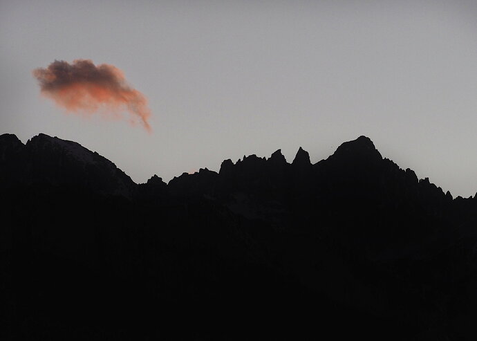 Whitney Crest Sunset