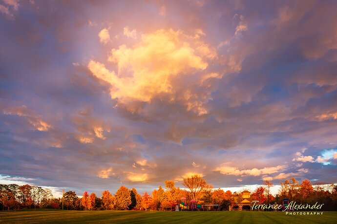 Fall Sunset