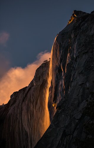 Horsetail Fall Firefall