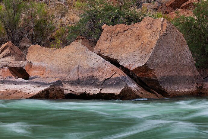 Colorado River Rocks