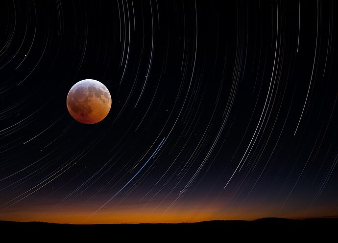 Lunar Eclipse Composite