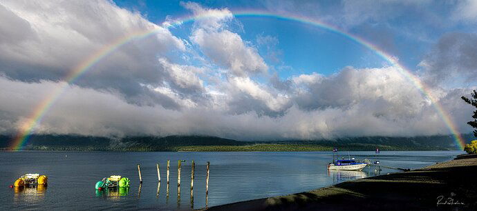 Rainbow pano