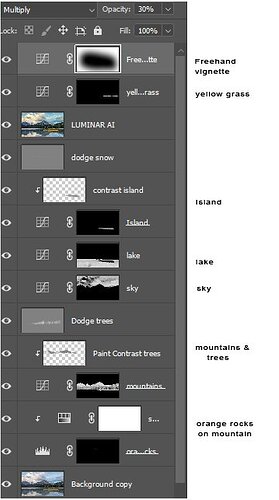 processing layers