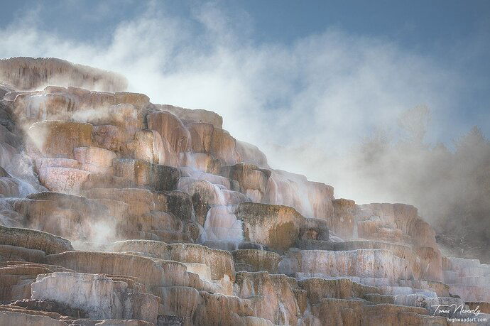 Travertine Mist - revisited