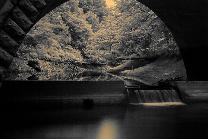 JUNPDUPV13_0001 - Derwent Reservoir Stream (Infrared).jpg