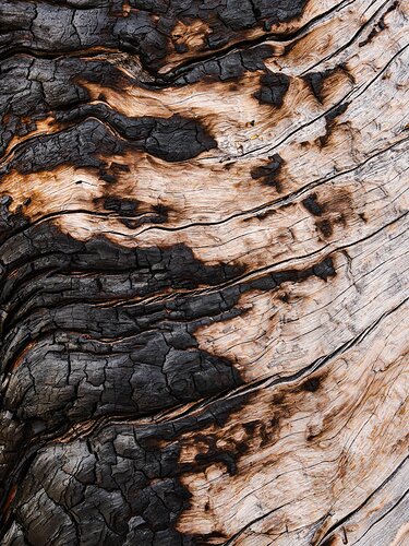Charred Tree (rework)