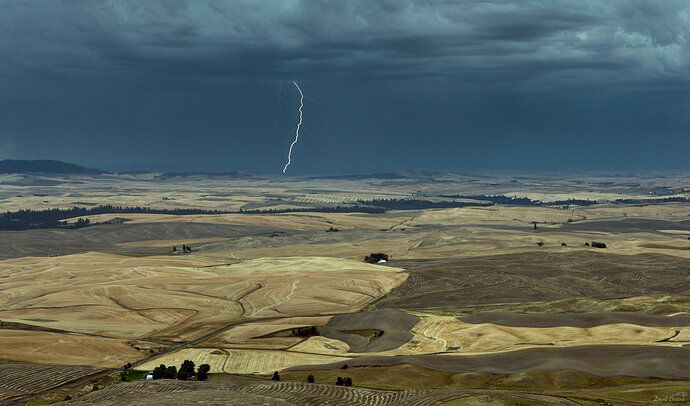 Approaching Storm in the Palouse