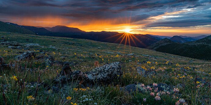 Sunrise on the Tundra