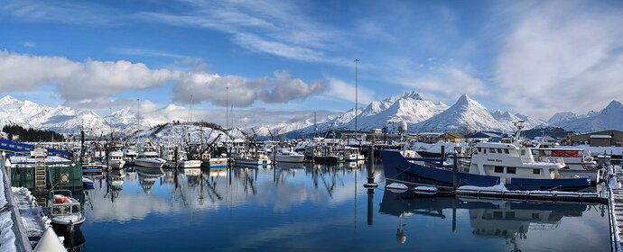 Valdez Winter Harbor Pan