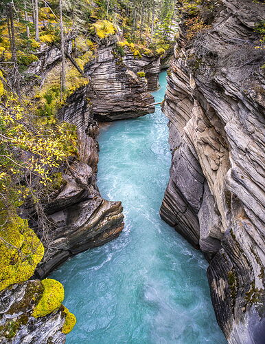Athabasca River - Below the Falls.jpg