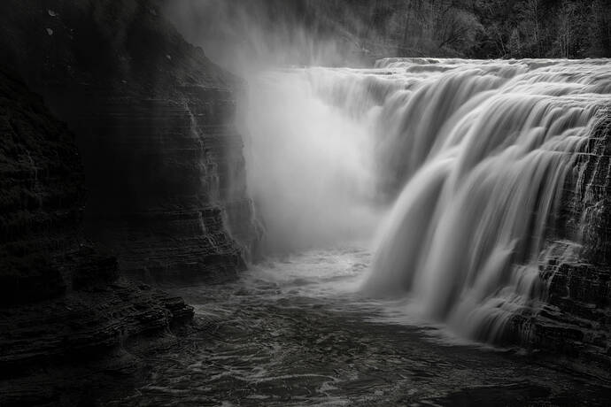 Dark Side of the Waterfall