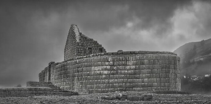 Temple of the Sun B&W.jpg