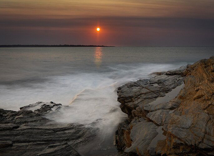 Sunrise at Beavertail