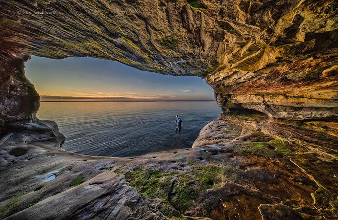 Paradise Cave Sunset