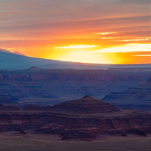 Southern Utah sunset looking like it was taken on Mars