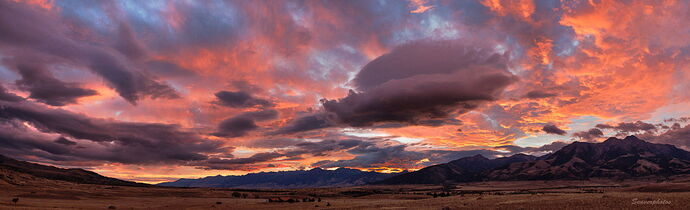 Paradise Valley Sunrise Lighten Color