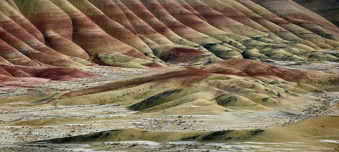 Painted Hills Panorama