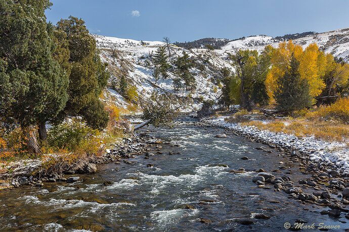 Fall & Snow on the Gardner