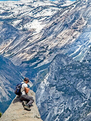 Smartphone Photographer Glacier Point